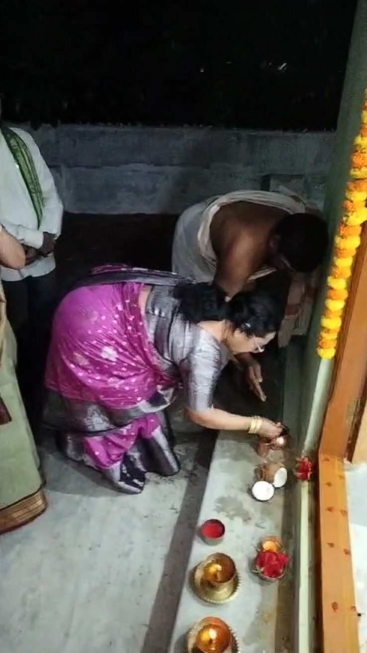  Inauguration of Senior Citizen Association building at 5.00 A.M. 